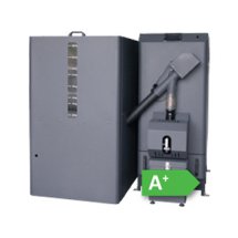 caldeira biomass a pellets para o aquecimento ambiente Solius Autopellets