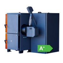 caldeira biomassa mista pellets lenha solius combimax lcd
