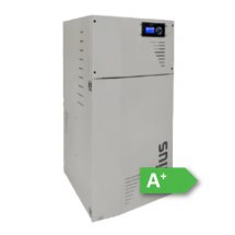 caldeira biomass a pellets para o aquecimento ambiente Solius HidraPlus