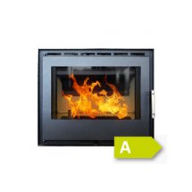 recuperador calor biomassa lenha solius Sopro eco 690 porta de metal