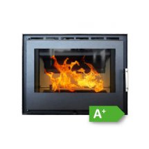 recuperador calor biomassa lenha solius Sopro eco 840 porta de metal