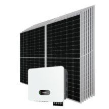 sistema fotovoltaico produção de energia electrica megakit 100 performance plus tri