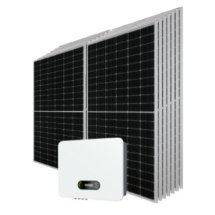 sistema fotovoltaico produção de energia electrica megakit 16 performance plus tri