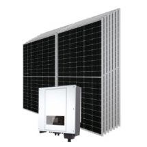 sistema fotovoltaico produção de energia electrica megakit 72 performance plus tri