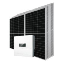 sistema fotovoltaico produção de energia electrica megakit 92 performance plus tri