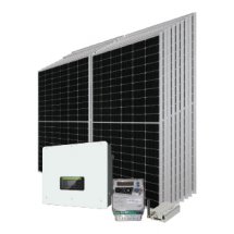 sistema fotovoltaico produção de energia eléctrica powerkit evo 40 performance plus trifásico