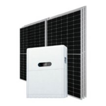 sistema fotovoltaico produção de energia elétrica powerkit full 6 performance plus monofásico com bateria 5.12kwh high voltage
