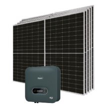 sistema fotovoltaico produção de energia elétrica masterkit 10 performance plus mono