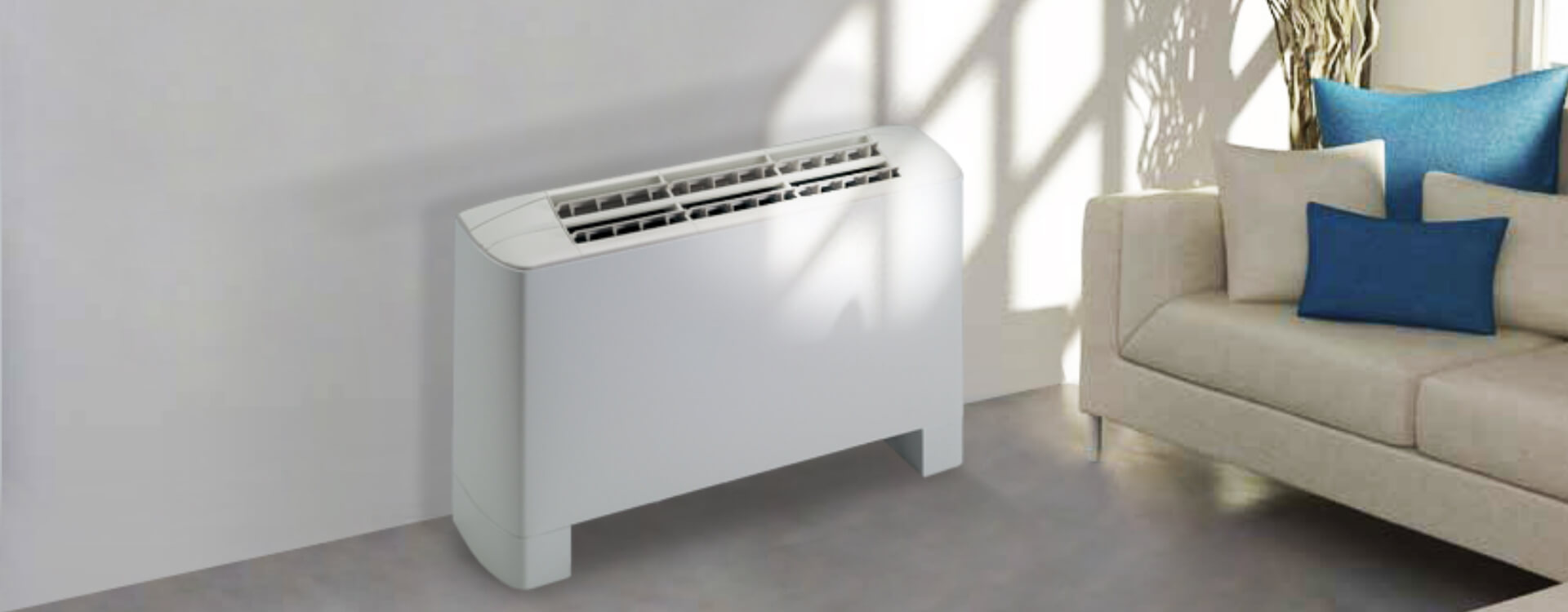 imagem ventiloconvector solius eolos para aquecimento e refrescamento ambiente